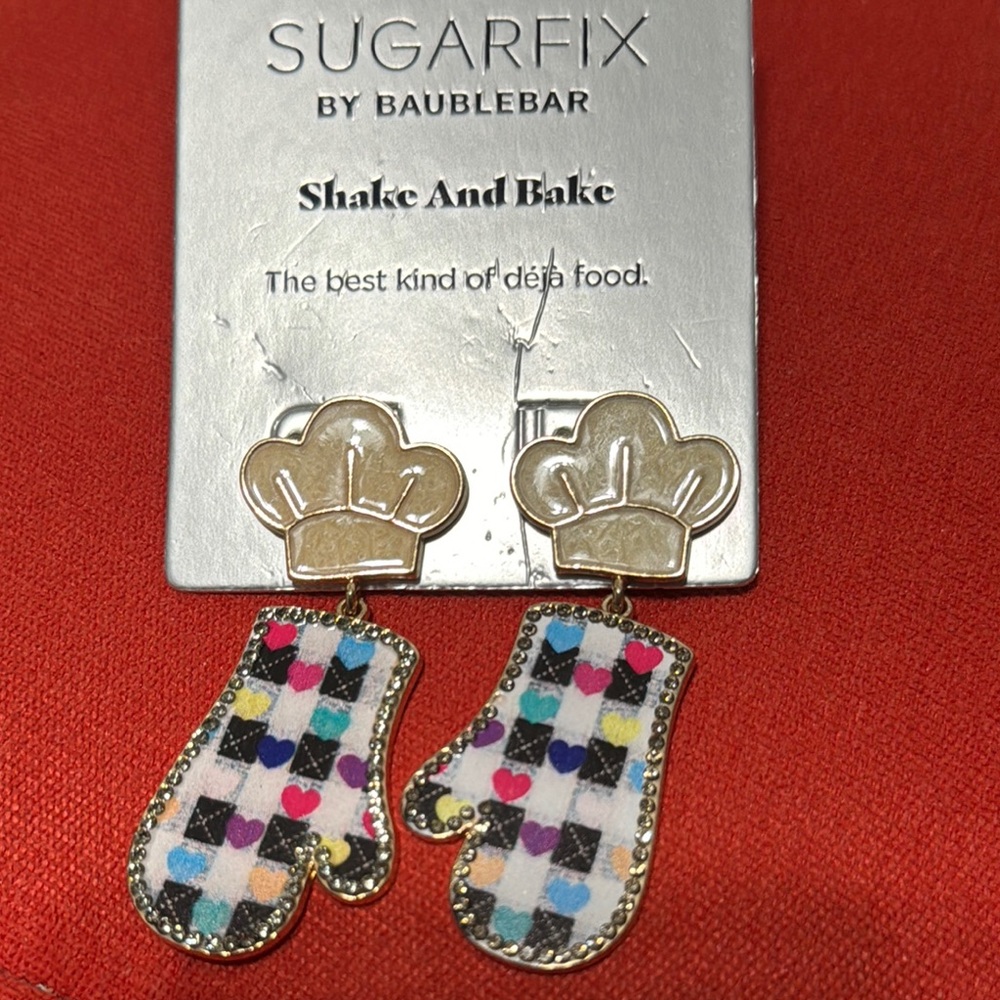 Multicolor Chef Earrings
